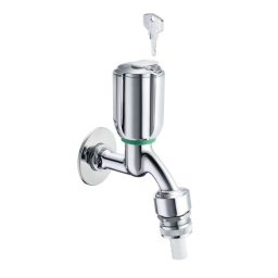 Schell Secur - Zawór wylewki, zamykany, chrom 035740699