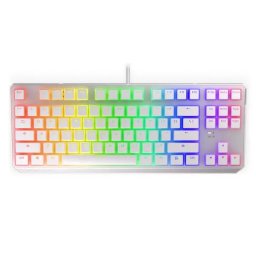 Endorfy Thock TKL Pudding Onyx White Red Kailh Red RGB Biały
