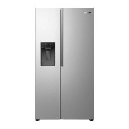Gorenje SBS NRS917E61X Pełny No Frost 178,6cm Komora świeżości Stalowy