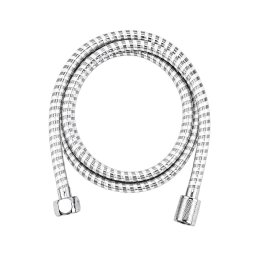 W prysznicowy Strong z PVC, 1,5 m, chromowo-biay