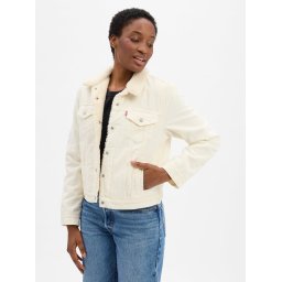 Levi's kurtka dżinsowa Kobiety Bawełna biały, S