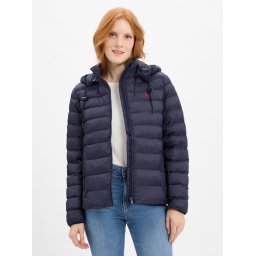 Polo Ralph Lauren kurtka pikowana Kobiety Sztuczne włókno niebieski, XL