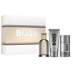 Hugo Boss Bottled Woda perfumowana 100ml spray + Ĺťel pod prysznic 100ml + Dezodorant 75ml sztyft