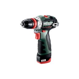 Metabo - Wiertarko-wkrętarka akumulatorowa 12 V, 2x akumulator Li-Power 2,0 Ah, ładowarka 601749500