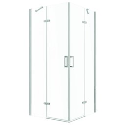 Flow Chrome kabina prysznicowa z drzwiami otwieranymi pod ktem 90 cm