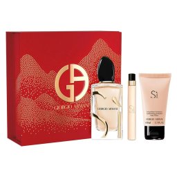 Giorgio Armani Si Woda perfumowana 100ml spray + Woda perfumowana 10ml spray + Balsam do ciaĹa 50ml