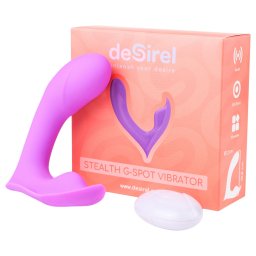 Desirel Insider - wibrator do punktu G i prostaty - silikonowy - fioletowy