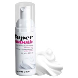 Love to Love Super Smooth - nawilżająca pianka intymna na bazie wody (50 ml)
