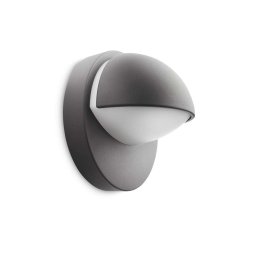 Philips myGarden - Kinkiet zewnętrzny LED, średnica 20 cm, E27, antracyt 915002145803