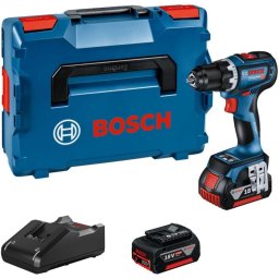 Bosch - Wiertarko-wkrętarka akumulatorowa 18 V, 2x akumulator 5,0 Ah Li-Ion, ładowarka 06019K6006IIJ1