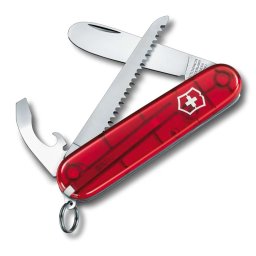 VICTORINOX - Średni scyzoryk dla dzieci, 9 funkcji, czerwony 0.2373.T