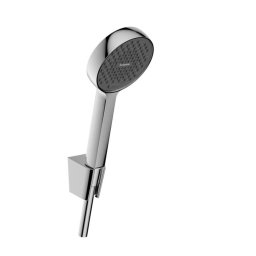 Hansgrohe Activera Select S - Zestaw słuchawki prysznicowej, uchwytu i węża, 2 strumienie, EcoSmart, chrom 28052000