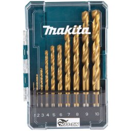 Makita - 10-częściowy zestaw wierteł do metalu D-72849