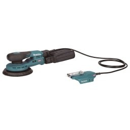 Makita - Akumulatorowa szlifierka mimośrodowa 40 V 150 mm, z adapterem, bez akumulatora i ładowarki BO004CGZ