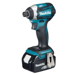 Makita - Akumulatorowa wkrętarka udarowa 18V, 2x akumulator 5,0 Ah, ładowarka DTD154RTJ