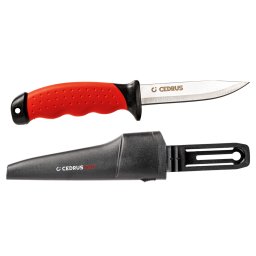 Cedrus KF01 nóż uniwersalny kuchenny 9,5 cm stal nierdzewna z osłoną C-TOOLS-KF01