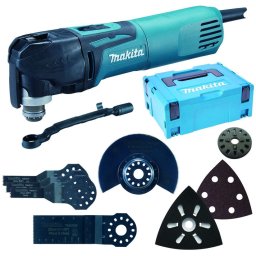 Makita - Wielofunkcyjna szlifierka oscylacyjna 320 W z akcesoriami TM3010CX5J
