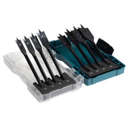 Makita - 8-częściowy zestaw płaskich wierteł do drewna E-08698