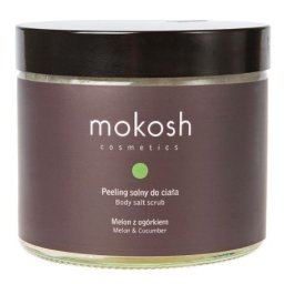 Mokosh Body Salt Scrub Melon & Cucumber peeling solny do ciaĹa Melon z OgĂłrkiem 300g