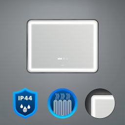Lustro Vio 80 z owietleniem led 80x60 cm