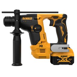 DeWALT - Młotowiertarka akumulatorowa SDS Plus 12 V, 2x akumulator 5,0 Ah XR, ładowarka DCH072P2