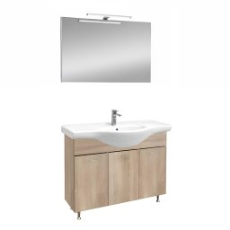 Kompletne meble azienkowe Ruben Prime 105 Db Sonoma