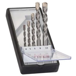 Bosch - 5-częściowy zestaw wierteł do muru 2607010524