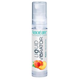 Amoréane - płynny wibrator, stymulujący lubrykant o smaku brzoskwini (10 ml)