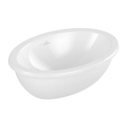 Villeroy & Boch Loop&Friends - Zlew do zabudowy 43x28 cm z przelewem, kolor alpejski 4A530001