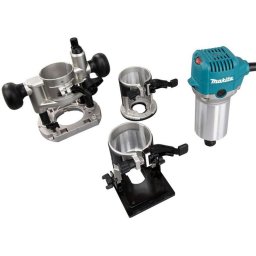 Makita - Frezarko-wycinarka z akcesoriami, 700 W RT0702CX2J