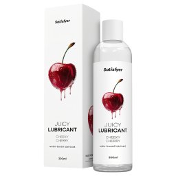 Satisfyer - lubrykant nawilżający - smak wiśniowy - 300 ml