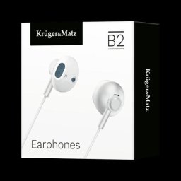 KRUGER&MATZ SŁUCHAWKI B2 KMPB2W białe