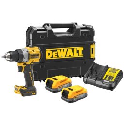 DeWALT - Wiertarka akumulatorowa 18V, 2 akumulatory 1,7 Ah POWERSTACK DCD800E2T