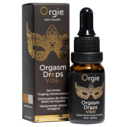 Orgie Orgasm Drops Vibe - mrowiący intymny żel dla kobiet (15 ml)
