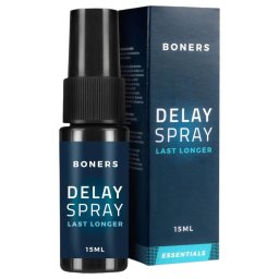 Boners - spray opóźniający wytrysk - dłuższa erekcja - 15ml