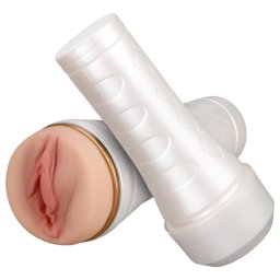 Tracy's Dog - masturbator męski - realistyczna pochwa w etui - biały/naturalny