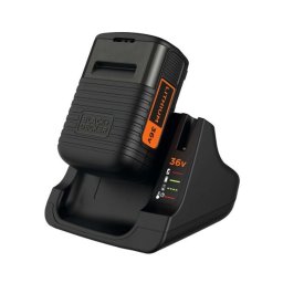 BLACK+DECKER - Zestaw ładowarki 1,3 A i 1x akumulator 36 V Li-Ion 2,0 Ah BDC2A36-QW