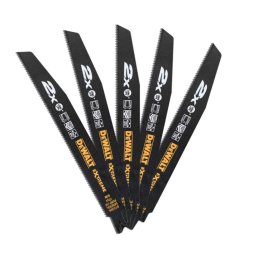 DeWALT - Zestaw brzeszczotów, długość 228 mm, 5 szt. DT2308L