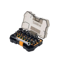 DeWALT - 24-częściowy zestaw bitów i nasadek, McLaren DT70906