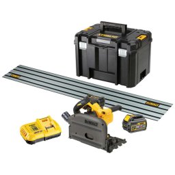 DeWALT - Zagłębiarka akumulatorowa 54 V 165 mm, 2x akumulator 6,0 Ah FLEXVOLT, ładowarka DCS520T2R