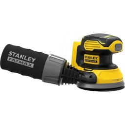 Stanley - Akumulatorowa szlifierka mimośrodowa 18 V 125 mm, bez akumulatora i ładowarki SFMCW220B-XJ