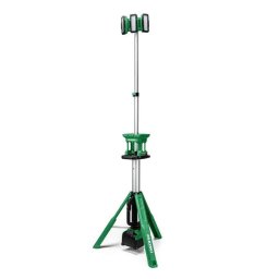HiKOKI - AKU latarka LED 18 V ze statywem, zasilaniem sieciowym i akumulatorowym UB18DGW4Z