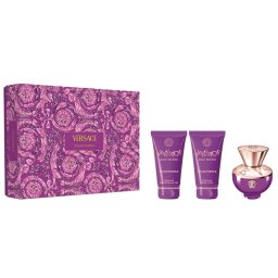 Versace Dylan Purple Woda perfumowana 50ml spray + Ĺťel pod prysznic 50ml + Balsam do ciaĹa 50ml