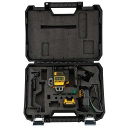 DeWALT - Akumulatorowy laser krzyżowy zielony 10,8 V, zasięg 60 m, 1x akumulator 2,0 Ah XR, ładowarka DCE089D1G