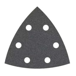 Bosch - Papier ścierny P80, 93x93 mm, 5 szt. 2608605192
