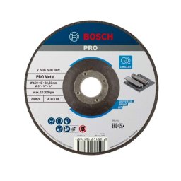 Bosch - Tarcza szlifierska do metalu 150x22,23 mm 2608600389