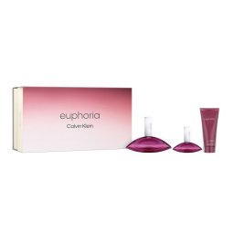 Calvin Klein Euphoria Woman Woda perfumowana 100ml spray + Woda perfumowana 30ml + Balsam do ciaĹa 100ml