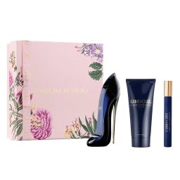 Carolina Herrera Good Girl Woda perfumowana 80ml spray + 10ml spray + Balsam do ciaĹa 100ml