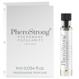 PheroStrong Popularity - perfumy z feromonami dla mężczyzn - 1ml