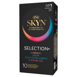 SKYN Selection+ - zestaw bezlateksowych prezerwatyw (10 szt.)